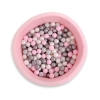 Piscine à Balles Minky avec Balles 200pcs Rose pour Fille