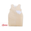 Gigoteuse Bébé  Beige à Pois Cœurs
