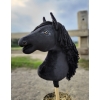 Hobby Horse Cheval Bâton Noir Premium