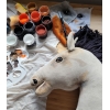 Hobby Horse Cheval Léger sur un Bâton Premium