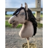 Hobby Horse Cheval sur un Bâton Premium Grullo