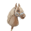 Hobby Horse Palomino Cheval Sur Un Bâton Premium