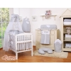 Housse d'oreiller couette ciel Tour de lit bébé 5 pcs