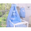 Housse d'oreiller couette ciel Tour de lit bébé 5 pcs