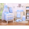 Housse d'oreiller couette ciel Tour de lit bébé 5 pcs