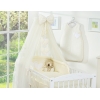 Housse d'oreiller couette Moustiquaire Tour de lit bébé 5 pcs