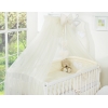 Housse d'oreiller couette Moustiquaire Tour de lit bébé 5 pcs