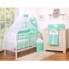 Housse d'oreiller couette Moustiquaire Tour de lit bébé 5 pcs