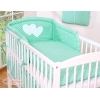 Housse d'oreiller et couette et Tour de lit bébé