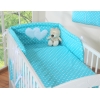 Housses de couette et d'oreiller pour lit bébé 140x70 ou 120x60