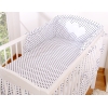 Housses de couette et d'oreiller pour lit bébé à barreaux