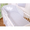 Housses de couette et d'oreiller pour lit bébé à barreaux