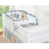 Housses de couette et d'oreiller pour lit bébé à barreaux