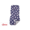 Insert de Poussettes Double Face Gris Bleu Foncé Lapins