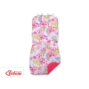 Insert de Poussettes Double Face Rose Fleurs