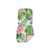 Insert de Poussettes Double Face Rose Fleurs Tropicales