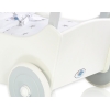 Landau de Poupée en Bois Blanc Gris