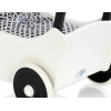 Landau de Poupée en Bois Blanc Noir