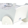 Landau en Bois pour Poupée Blanc Gris