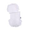 Landau en Osier Bébé Jouet Rose Blanc