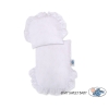 Landau Poussette de Poupée en Osier Blanc Gris