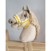 Licol avec Fourrure Blanche pour Cheval Bâton A3 Jaune