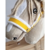 Licol avec Fourrure Blanche pour Cheval Bâton A3 Jaune