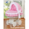 Linge de Berceau en Osier 2 pcs