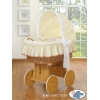 Linge de Berceau en Osier 2 pcs