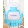 Linge de Berceau en Osier 2 pcs