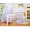 Linge de Lit Bébé Parure 11 pcs avec Moustiquaire Lila Prince / Princess