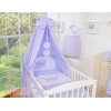 Parure Lit Bébé 11 pcs  Ciel Lila Prince / Princess