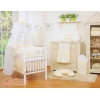Linge de Lit Bébé Parure 11 pcs Moustiquaire Crème Little Prince / Princess