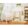 Linge de Lit Bébé Parure 11 pcs Moustiquaire Crème Little Prince / Princess