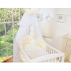 Linge de Lit Bébé Parure 11 pcs Moustiquaire Crème Little Prince / Princess