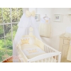 Linge de Lit Bébé Parure 11 pcs Moustiquaire Crème Little Prince / Princess