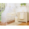 Linge de Lit Bébé Parure 11 pcs Moustiquaire Crème Little Prince / Princess