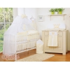 Linge de Lit Bébé Parure 11 pcs Moustiquaire Crème Little Prince / Princess