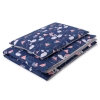 Linge de Lit Enfant 2 pcs 100x135 MINI Bleu Foncé Cygnes