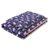 Linge de Lit Enfant 2 pcs 100x135 MINI Bleu Foncé Lapins