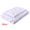 Linge de Lit Enfant 2 pcs 100x135 MINI Gris Bleu étoiles