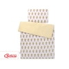 Linge de Lit Enfant 2 pcs 100x135 MINI Jaune Zèbre