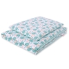 Linge de Lit Enfant 2 pcs 100x135 MINI Menthe Hérissons