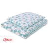 Linge de Lit Enfant 2 pcs 100x135 MINI Menthe Hérissons