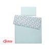 Linge de Lit Enfant 2 pcs 100x135 MINI Menthe Hérissons