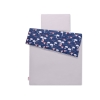 Linge de Lit Enfant 2 pcs 140x200 cm JUNIOR Bleu Foncé Cygnes