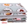 Linge de Lit Enfant 2 pcs 140x200 cm JUNIOR Menthe Animaux