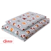 Linge de Lit Enfant 2 pcs 140x200 cm JUNIOR Menthe Animaux