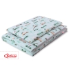 Linge de Lit Enfant 2 pcs 140x200 cm JUNIOR Menthe Lapins