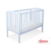 Lit Bébé à Barreaux 120x60 cm Bleu étoiles